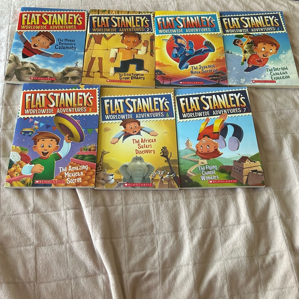 🆕Flat Stanley’s Book Bundle